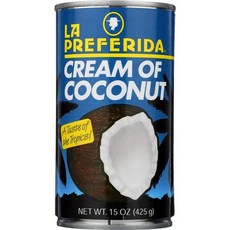 라 프리페리다 크림 오브 코코넛 425g La Preferida Cream of Coconut 15oz, 1개