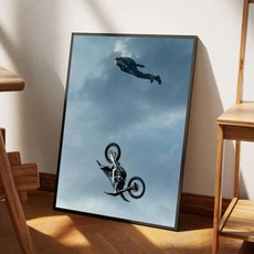 영화 포인트 브레이크 자기 접착 아트 방수 종이 스티커 커피 하우스 룸 벽장식, 1개, 10. HEI-1