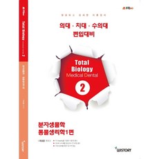 Total Biology MD 2: 분자생물학 동물생리학 1편:의대 치대 수의대 편입대비, WISTORY