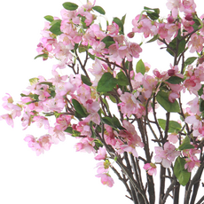 다우에프앤지 조화 가지 3p, 플럼가지 핑크, 3개