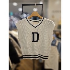 [일로딜로]NC청주점##베스트상품~~레터링 케이블 조끼 IDVK26S0Z