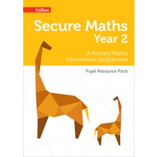 (영문도서) Secure Maths - Secure Year 2 Maths Pupil Resource Pack: A Primary Maths Intervention Programme Paperback, Collins, English, 9780008221447