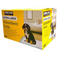 Kirkland Signature 科克蘭 多用途高吸收力吸水墊 100張 超強吸收 居家清潔寵物護理好幫手, 100個裝, 1盒
