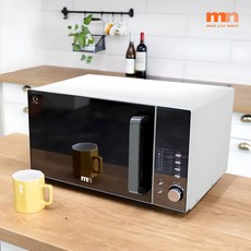 엠엔 글래스미러 스마트 전자레인지 디지털식 23L, MRE-J23RW