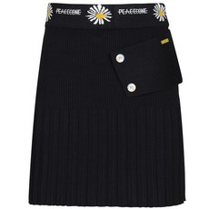 女款高爾夫針織裙雙扣裹身褶裙 GF0104