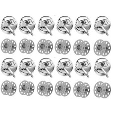 24PCS 봉제 액세서리 세트에는 보빈 및 케이스가 포함되어 있습니다. 효율적인 홈 크래프트 프로젝트에 적합한 봉제 공예 도구