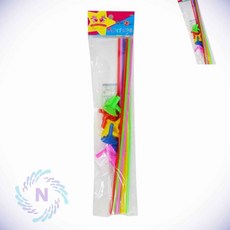 풍선 컵스틱 혼합 10개 생일풍선 홍보용풍선