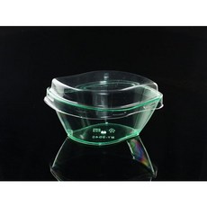 【嚴選shop】10入 附蓋 100cc 樹葉造型 奶酪杯 外帶盒 塑膠杯 布丁杯 布蕾 果凍 慕斯杯 【G9540】, 1個, 綠