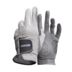 타이트엔드 극세사 메쉬 파크 골프장갑(양손), 1세트, 그레이