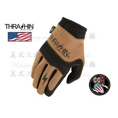《美式工廠》美國 THRASHIN 撤拉辛 COVERT 系列透氣手套 舒適 耐磨防護 輕量靈活操控, 軍緑,XXL