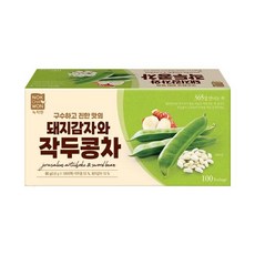 돼지감자와 작두콩차 100T, 800mg, 1박스, 100개입