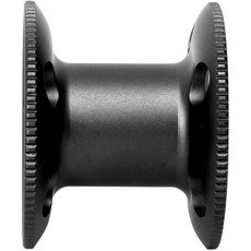 Qiilu 스쿠버 다이빙 핑거 스풀 릴 가이드 프리다이빙 스노클링 수중 활동용 컴팩트 알루미늄 합금 2580708, Black