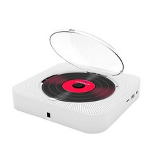 KUSTRON CD播放器 支援藍牙/TF/MP3 白色, 白色CD機（高配）, KC-909