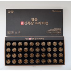 광동 진흑삼 프리미엄 기억력 면역력 항산화 건강기능식품 구증구포 홍삼 침향 산삼배양근 40환, 1개, 40정