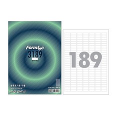 폼텍 레이저 앤 잉크젯 분류표기용 라벨, 100개입, 1개
