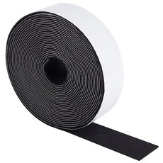 8m 백젤이 있는 펠트 밴드 2mm 두께의 자체 접착 밴드 가구 및 DIY 프로젝트 보호를 위한, 검은색, 1세트