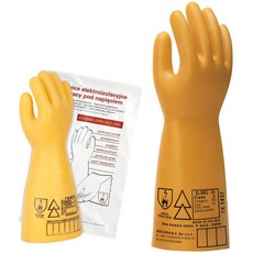 절연장갑 ELSEC 26500V KCs 특고압 전기작업장갑, 26500V 노란색, 1세트