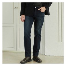 뱅뱅 남성 폴라플리스 라이크라 본딩 데님 네이비 211573