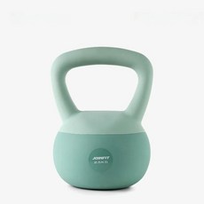 소프트 바닥 고무 벨 덤벨 홈 피트니스 케틀벨 헬스 장비 스포츠 요가, 1개, 1g, 1. 워터블루 2.5kg