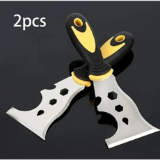 다기능 스테인리스 페인트 스크레이퍼 벽지 페인트 제거 13 in 1 퍼티 나이프 2P세트, 2개