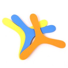 EVA 부메랑 안전 날리기 플라잉 디스크 소프트 색상랜덤 던지기 야외 놀이, 랜덤, 1개