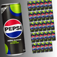 펩시콜라 제로슈거 라임향 음료 245ml 30개