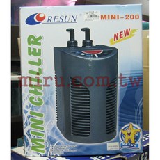 西高地水族坊 日生新款冷卻機mini CL200 超靜音迷你冷卻機 冷水機