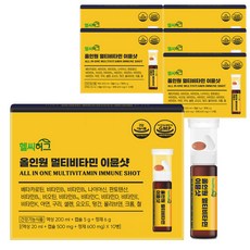 헬씨허그 올인원 멀티 비타민 이뮨샷 10개입, 6개, 10회분
