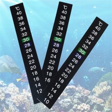 스티커어항온도계 온도변화스티커