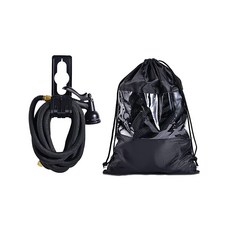 [上手家居] 3750D 防爆伸縮水管組，8段式噴頭，7.5M/15M, 1個, 7.5m套(贈噴槍+金屬頭+架+收納袋)