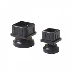 사각파이프용 속캡 높이조절발 30x30mm
