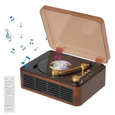 Gueray CD Bluetooth5.0 CD CD USBFMAUX A-B 플레이어 수신 및 송신 레트로 스테레오, 상세페이지 참조, 상세페이지 참조