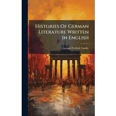 (英文圖書)Histories Of German Literature Written In English 精裝版, Hutson Street Press, 英文