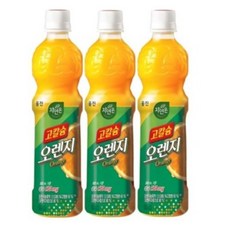 민즈마켓 웅진 고칼슘 오렌지 쥬스 과일 음료 1.5L 12개입