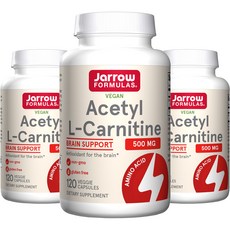 재로우 아세틸 L-카르니틴 500mg 베지 캡, 120개입, 3개, 120정