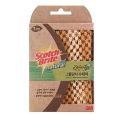 옥수수 그물망사수세미 국산천연수세미 친환경답례품, 1개입, 1개