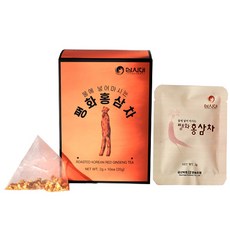 더굿진생 고려 홍삼차 100% 프리미엄 티백, 2g, 1박스, 10개입