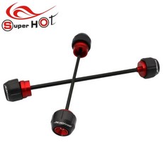 호환 포크 슬라이더 프레임 프론트 휠 혼다 X-ADV750 NSS750 FORZA750 XADV NSS FORZA 750 리어 액슬 크래시 프로텍터, XADV750 red