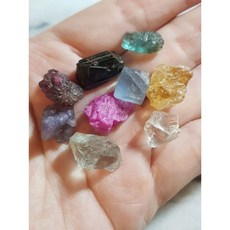 天然原礦彩色筆寶石小原石9顆一組 兒童安全無毒彩色筆 寶石造型彩色筆