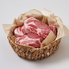 유황한돈 냉장 목살 보쌈 수육용, 2개, 500g