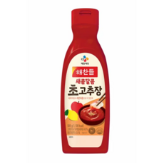 해찬들 새콤달콤 초고추장 튜브형, 500g, 3개