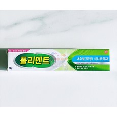폴리덴트 의치부착재 내추럴 무향, 70g, 1개