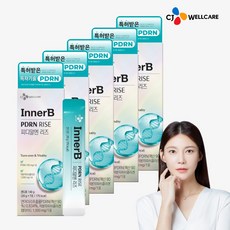 CJ 이너비 먹는 PDRN 150mg 콜라겐 뮤신 차예련의 피디알엔리즈, 5박스, 140g
