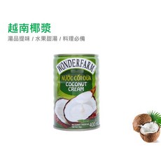 WONDERFARM 越南椰漿 400ml, 1.椰漿400ml, 1個