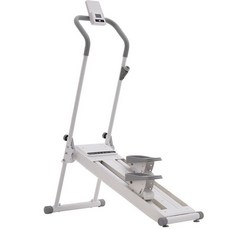 밸런스가이드 프리미엄 마그네틱 천국의계단 접이식 강도조절 스텝퍼 계단 오르기, 화이트