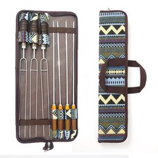 알래스카블랙 바베큐 스텐 꼬치 7p, BBQ스텐꼬치세트, 1개