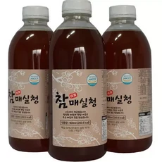 향긋한 참매실청매실엑기스900ml 3개, 900ml