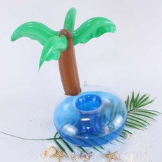 제이킨 미니 튜브 컵홀더 플라밍고, 대형 야자수 컵홀더, 1개