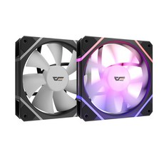 DarkFlash DM12 PRO / DM12R PRO 12cm ARGB 風扇, 1個, DM12 Pro 黑色