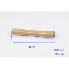 釣友俱樂部 DIY 路亞竿 改竿成套把手 釣竿改裝, 18cm長 內徑9mm 純軟木（單個）